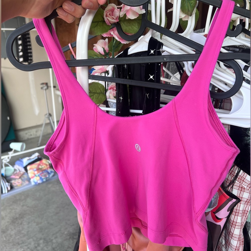 LULULEMON SONIC PINK ALIGN TANK